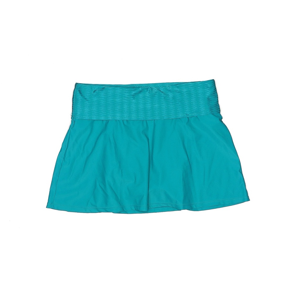 Simply Sole Teal Swim Skirt Skort - size 10
